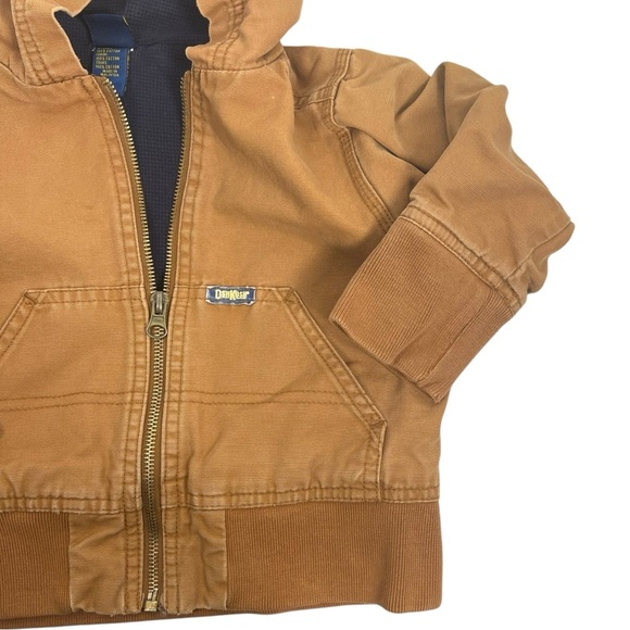 OSHKOSH B’GOSH Toddler 1T Tan Hooded Jacket - Picture 2 of 7